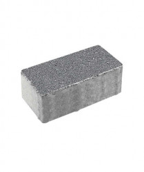 Тротуарная плитка ПРЯМОУГОЛЬНИК (В.2.П.10) Гранит Серый