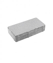 Тротуарная плитка ПРЯМОУГОЛЬНИК (А.2.П.4) Стандарт Белый