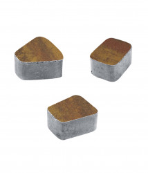 Тротуарная плитка КЛАССИКО (Б.2.КО.6) Листопад гладкий Осень, КОМПЛЕКТ ИЗ 3 ВИДОВ ПЛИТ