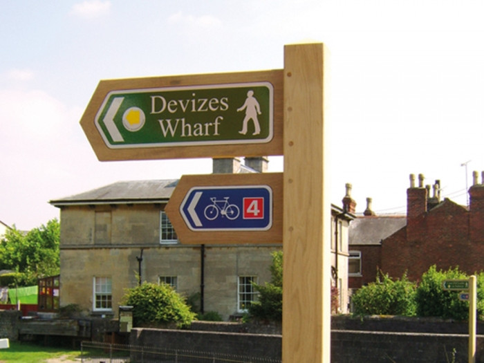 Столб навигации «Маршрут»