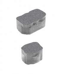 Тротуарная плитка АРЕНА (Б.1.АР.6) Стандарт Серый