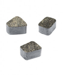 Тротуарная плитка КЛАССИКО (Б.2.КО.6) Листопад гладкий Старый замок, КОМПЛЕКТ ИЗ 3 ВИДОВ ПЛИТ