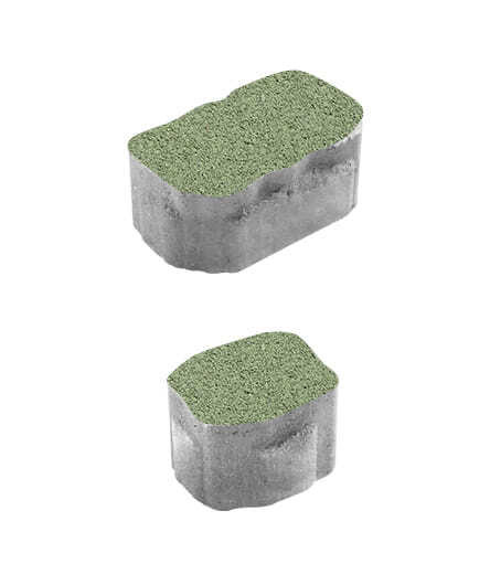 Тротуарная плитка АРЕНА (Б.1.АР.6) Стандарт Зеленый