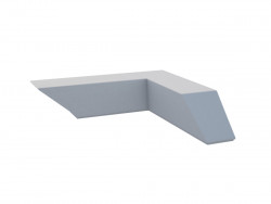 Скамья «Зигзаг» модуль 9