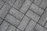 Тротуарная плитка ПРЯМОУГОЛЬНИК (В.2.П.10) Стоунмикс Серый с черным