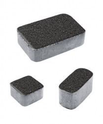 Тротуарная плитка КЛАССИКО (Б.1.КО.6) Гранит Черный, КОМПЛЕКТ ИЗ 3 ВИДОВ ПЛИТ