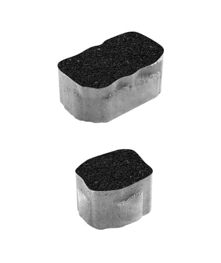 Тротуарная плитка АРЕНА (Б.1.АР.6) Стоунмикс Черный