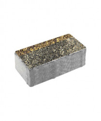 Тротуарная плитка ПРЯМОУГОЛЬНИК (Б.2.П.8) Листопад гладкий Старый замок