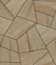 Тротуарная плитка ОРИГАМИ (Б.4.ФСМ.8) Искусственный камень Степняк, КОМПЛЕКТ ИЗ 36 ВИДОВ ПЛИТ
