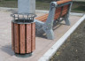 Металлическая урна для мусора уличная U11M5 (У11М5)
